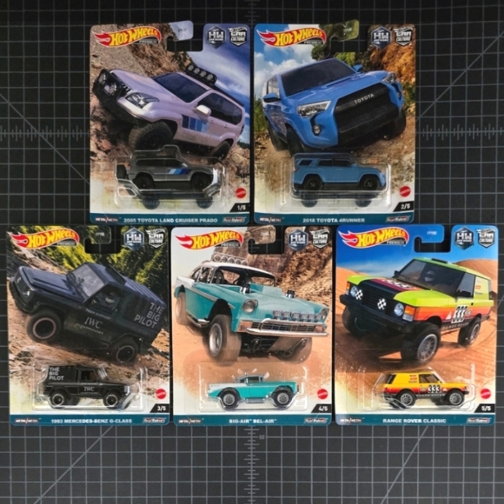 MATTEL HOT WHEELS PREMIUM 2023 CAR CULTURE OFF-ROAD
